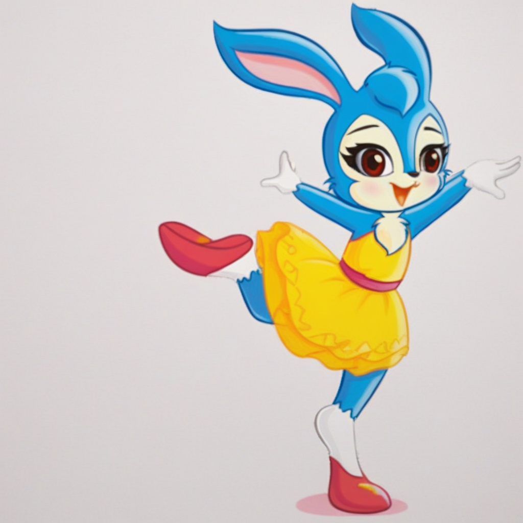 12519-1029303234-solo,animal ears,open mouth,rabbit ears,smile,furry,happy,1girl,standing on one leg,full body,brown eyes,blush,gloves,outstretch.png